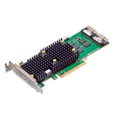 Broadcom MegaRAID 9660-16i, 4GB, 24Gb/s, NVMe/SAS/SATA, 2x SFF-8654 x8, RAID 0-60, PCIe 4.0 x8, SAS4116 ROC
