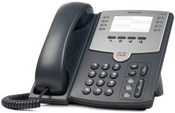 Cisco SPA501G IP Phone, 8 Voice Lines, 2x 10/100 Ports, PoE Support