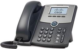 Cisco SPA502G IP Phone, 1 Voice Line, 2x 10/100 Ports, High-Resolution Graphical Display, PoE Support