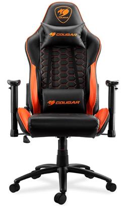 COUGAR herní židle OUTRIDER - černá/oranžová