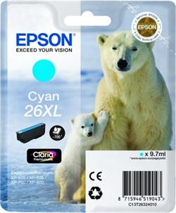 Epson inkoust XP-600/XP-700/XP-800 cyan XL