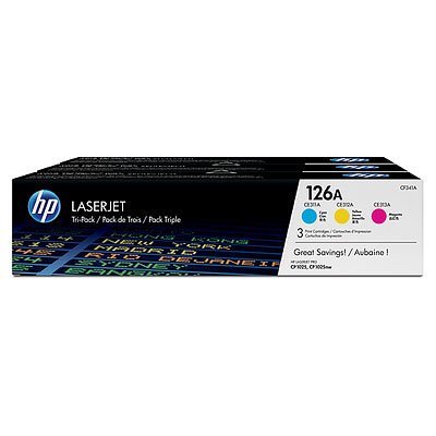 HP Toner 126A LaserJet 3-pack CYM (CE311A-CE313A)