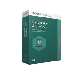 Kaspersky Anti-Virus 2018 CZ, 1PC, 12 měsíců - (ESD)