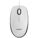 Logitech Corded Mouse M100 WHITE - EMEA