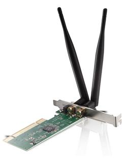 Netis 300Mbps Wireless N PCI Adapter, Detachable Antennas