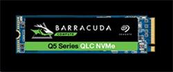 Seagate® BarraCuda™ Q5, 2TB SSD, M.2 2280-S2 PCIe 3.0 NVMe, Read/Write: 2,400 / 1,800 MB/s