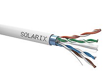 Solarix instalační kabel CAT6 FTP PVC Eca 500m/cívka SXKD-6-FTP-PVC