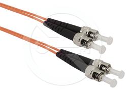 Solarix patch kabel 50/125 STupc/STupc MM OM2 2m duplex SXPC-ST/ST-UPC-OM2-2M-D