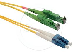 Solarix patch kabel 9/125 E2000apc/LCupc SM OS 3m duplex SXPC-E2000/LC-APC/UPC-OS-3M-D