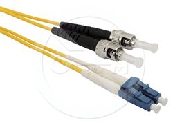 Solarix patch kabel 9/125 LCupc/STupc SM OS 1m duplex SXPC-LC/ST-UPC-OS-1M-D