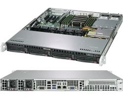 SUPERMICRO A+ Server MTR/1U Epyc 7000-Series CPU, 2x 1GbE,Intel I210, 4x HS 3.5'' SATA3 , 4 SAS3 ports, 400W Redundant P