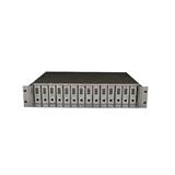 TP-LINK TL-MC1400 14-slot Media Converter Chassis, Supports Redundant Power Supply, with One AC Power Supply Preinstalle