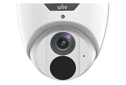 UNIVIEW IP kamera 3840x2160 (4K UHD), až 20 sn/s, H.265, obj. 4,0 mm (86,5°), PoE, Mic., Smart IR 30m, WDR 120dB