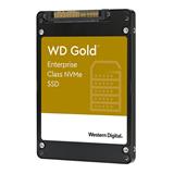 Western Digital Gold SSD 7680GB U.2 NVMe PCIe Gen 3.1 x4, 3100/1800MB/s, 469k/65k IOPS, 0,8DWPD