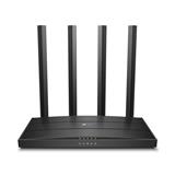 AC1900 Dual-Band Wi-Fi Router SPEED: 600 Mbps at 2.4 GHz + 1300 Mbps at 5 GHz SPEC: 4× Antennas, 1× Gigabit WAN Port +