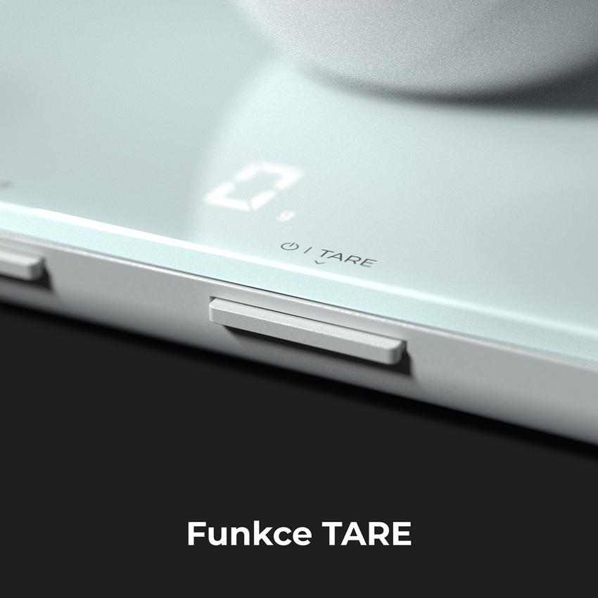 AENO Chytrá kuchyňská váha KS1 - 2g až 8kg s přesností na 1g, bluetooth, bílá