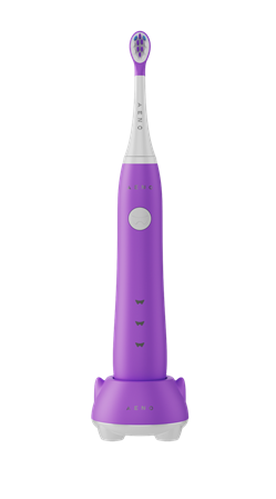 AENO Elektrický dětský kartáček DB9V - 19200 RMP, 3 módy, 600mAh, 3 hlavice Fialová