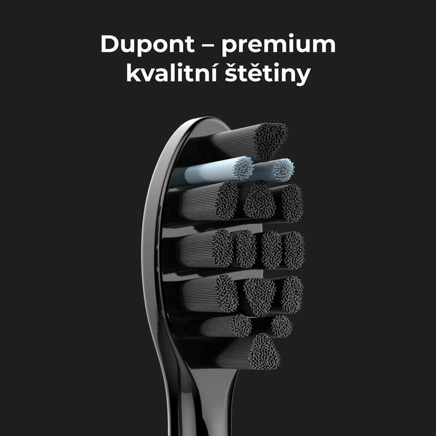 AENO Elektrický kartáček DB6 - 46000 RPM, 5 módů, Černá