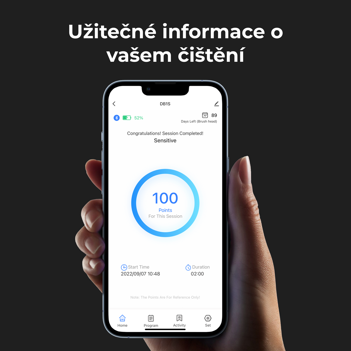 AENO Elektrický zubní kartáček DB1s