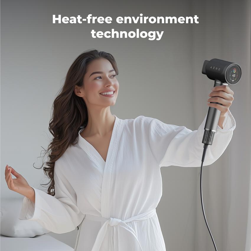 AENO Fén na vlasy HD5 - barva šedá