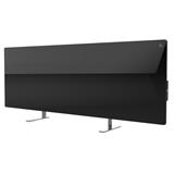 AENO GH2s Chytré Topení, infrared + konvekce, tvrzené sklo, 700W, Černá - poškozený obal