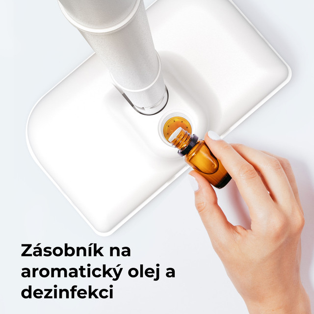 AENO Parní mop SM1 - 800W, 110°C, 3bary, 380ml, 5m