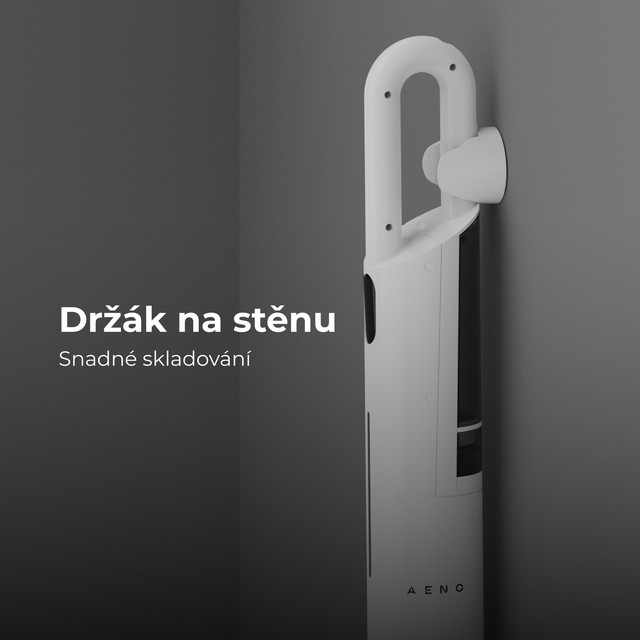 AENO Parní mop SM1 - 800W, 110°C, 3bary, 380ml, 5m