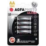 AgfaPhoto Ultra alkalická baterie 1.5V, LR06/AA, 4ks