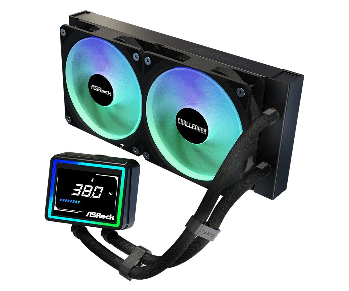 AIOCOOL Asrock Challenger 240 Digital, ARGB, 240mm