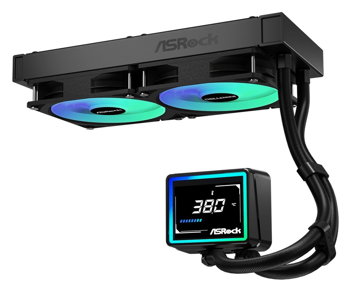 AIOCOOL Asrock Challenger 240 Digital, ARGB, 240mm