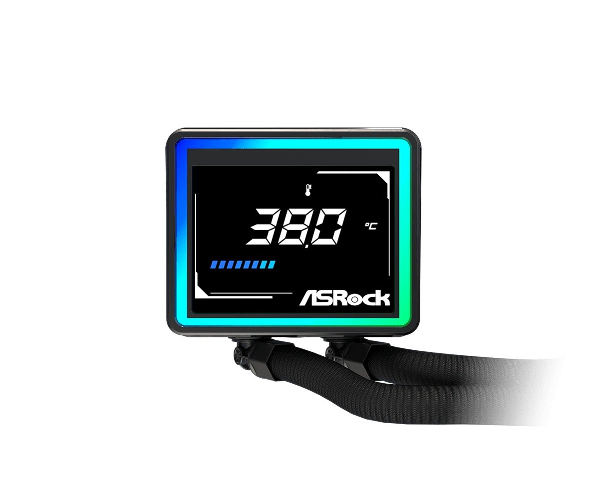 AIOCOOL Asrock Challenger 240 Digital, ARGB, 240mm