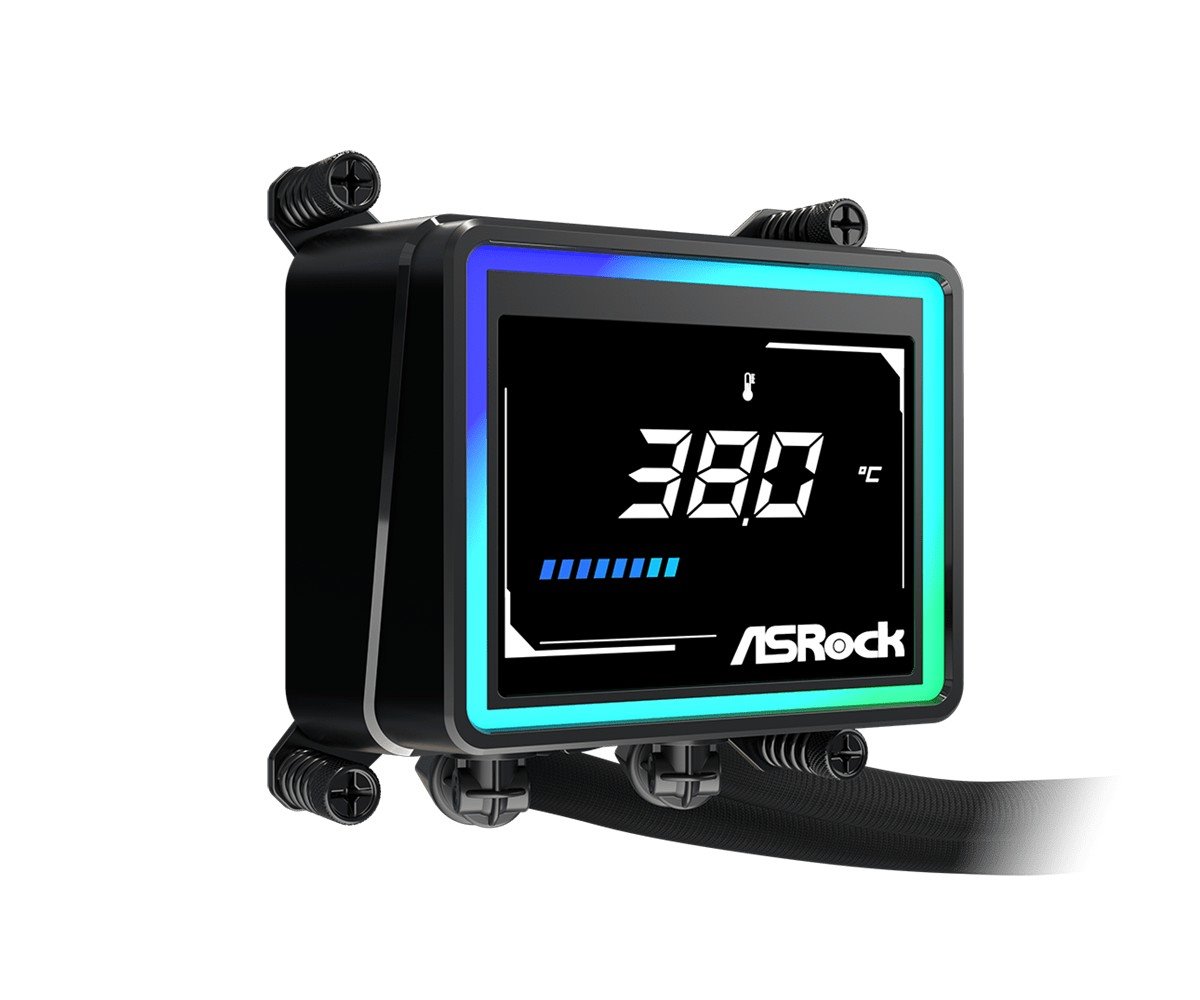 AIOCOOL Asrock Challenger 240 Digital, ARGB, 240mm