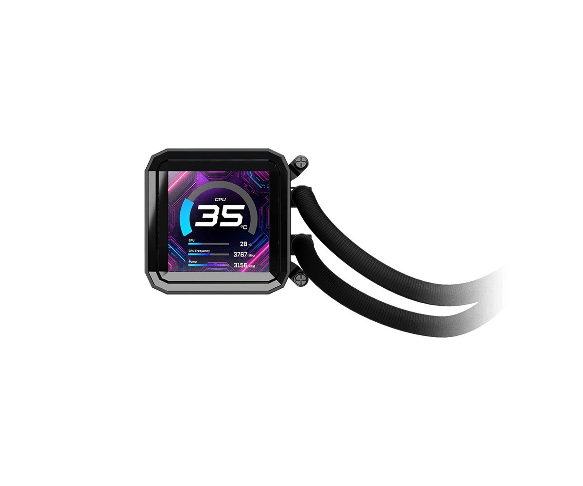 AIOCOOL Asrock Phantom Gaming 360 LCD, ARGB, 360mm