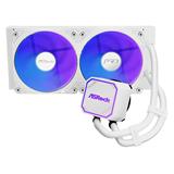 AIOCOOL Asrock Pro White 240 ARGB, White, 240mm