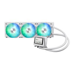 AIOCOOL ASUS MAX GAMING LC 360 ARGB LCD White, 360mm