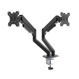 Akyga Dvojité rameno monitoru s plynovou pružinou AK-MB-06, VESA 75x75 mm / 100x100 mm 15-32“ - poškožený obal