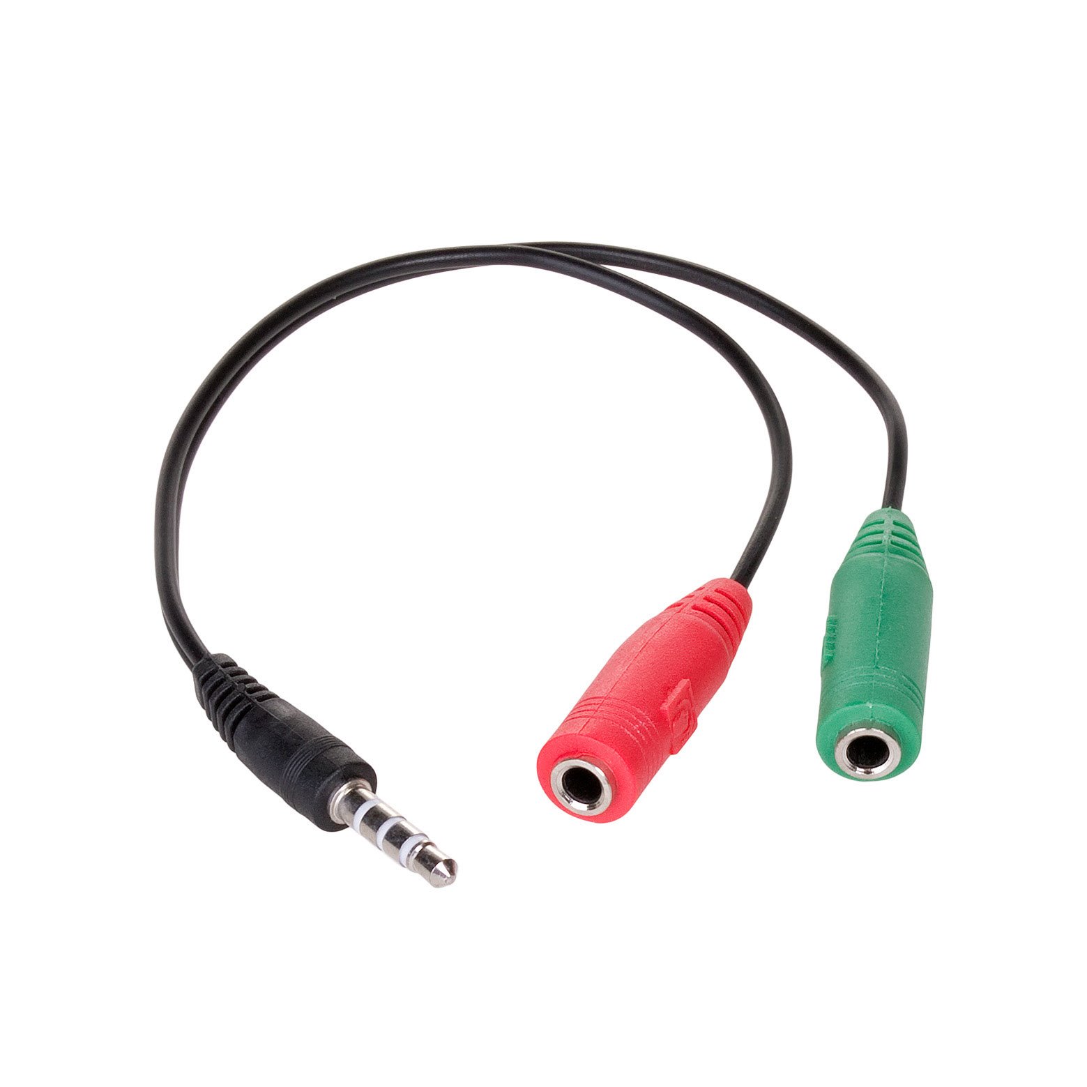 Akyga kabel MiniJack (M)/MiniJack x2, ABS, 15cm