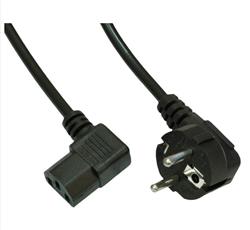 Akyga PC napájecí kabel 3m/250V/PVC/černá