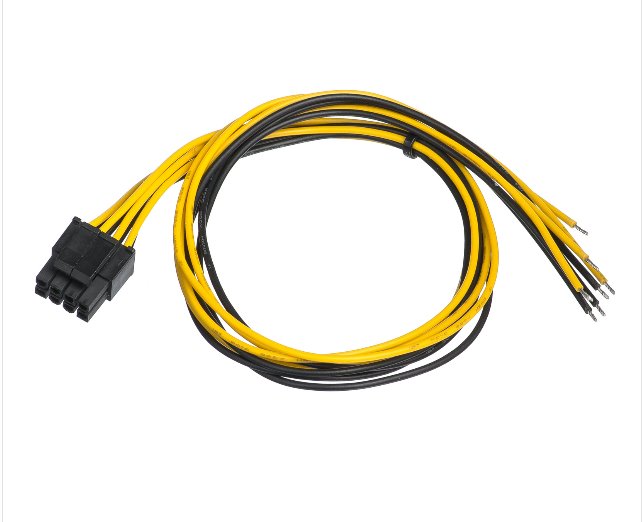 Akyga servisní kabel ATX/EPS 8-pin/450 mm