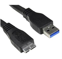 Akyga kabel USB 3.0 A-microB 1.8m/černá