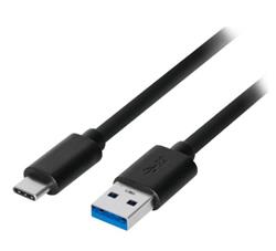 Akyga USB 3.1 type C 0.5m /černá