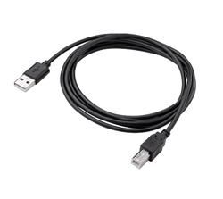 Akyga kabel USB A-B 1.8m/černá