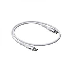 Akyga kabel USB 2.0 type C 60W, 50cm bílá