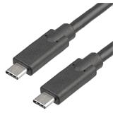 Akyga Kabel USB-C 3.1/USB-C černá 1m