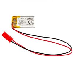 Akyga Li-Pol baterie LP301525 3.7V / 85mAh PCM JST 2.54 2-Pin