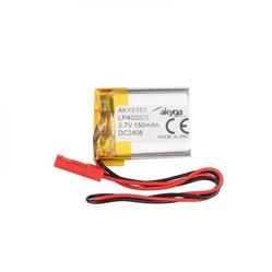 Akyga Li-Pol baterie LP402025 3.7V/150mAh PCM JST 2.54 2-Pin