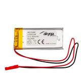 Akyga Li-Pol baterie LP502248 3.7V / 450mAh PCM JST 2.54 2Pin