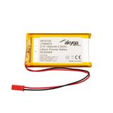 Akyga Li-Pol baterie LP584070 3.7V/1500mAh PCM JST 2.54 2-Pin