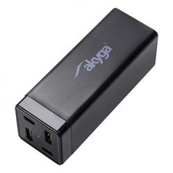 Akyga USB nabíječka 2x USB-A + 2x USB-C PD 5-20 V / max 3.25A 65W Quick Charge 4