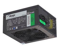 Akyga ATX PC zdroj 600W Pro ventilátor 120mm